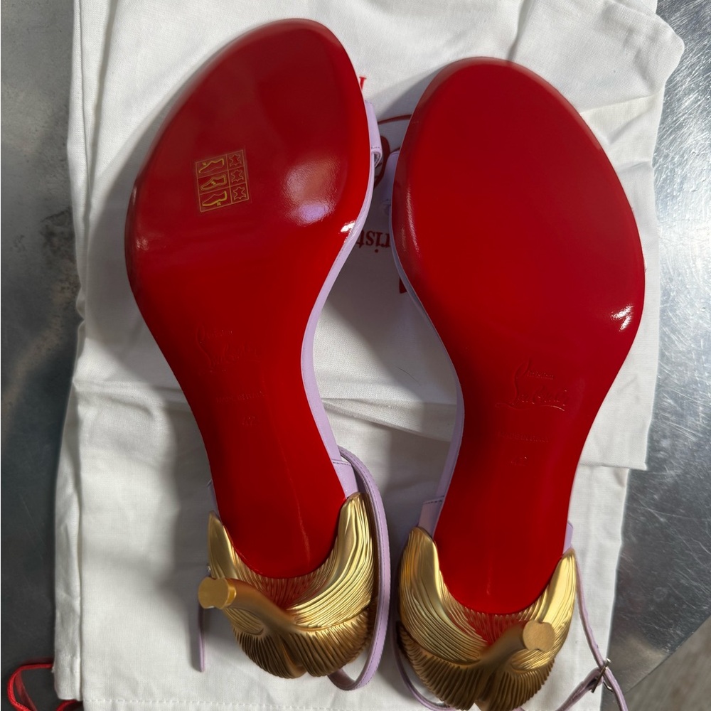 Christian Louboutin Ginko Girl 85 Heels - Picture 6 of 8